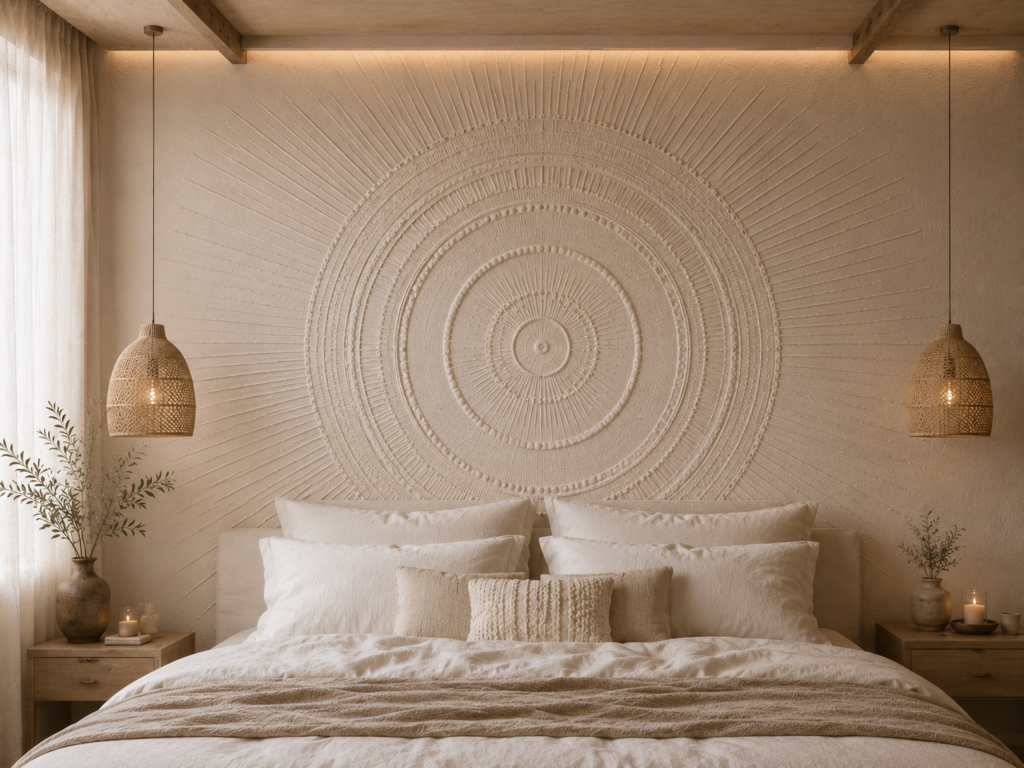 concept muur kunst - muur design slaapkamer