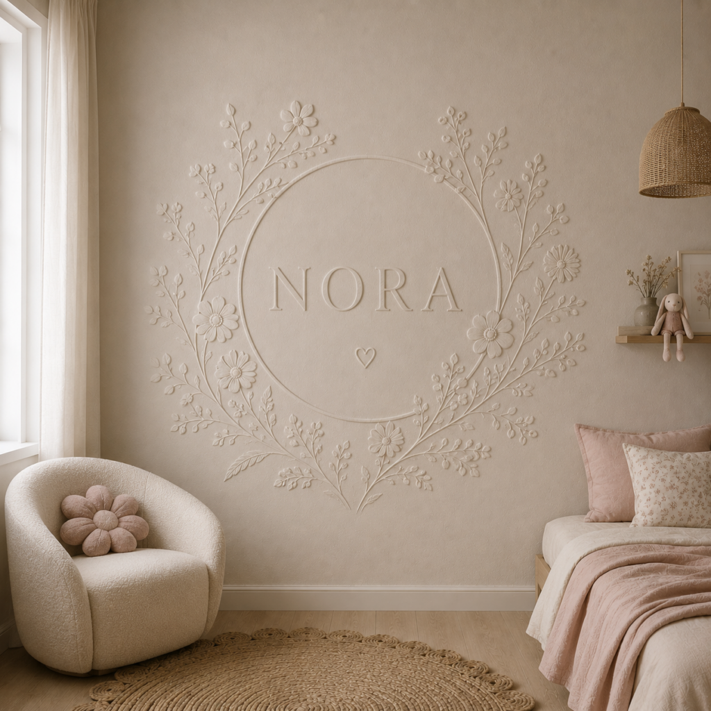 concept muurkunst kinderkamer