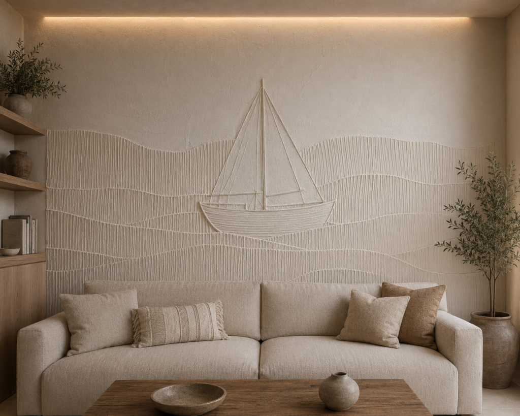 muur ideeen kunstwerk woonkamer